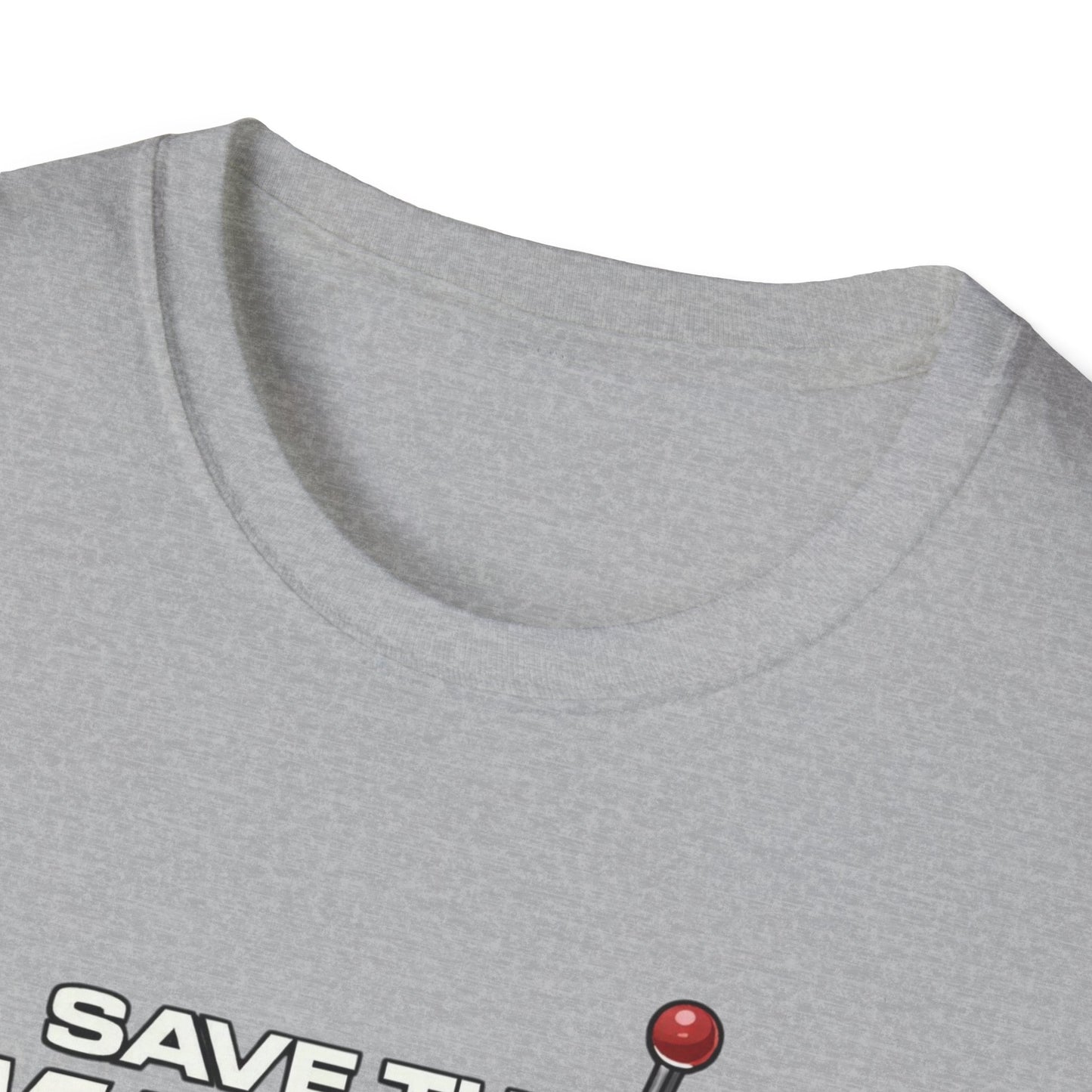 Save The Manuals Outline  T-Shirt