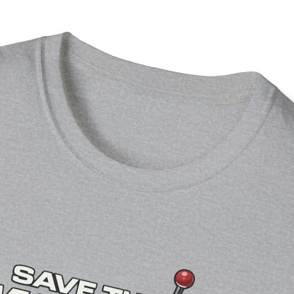 Save The Manuals Outline  T-Shirt
