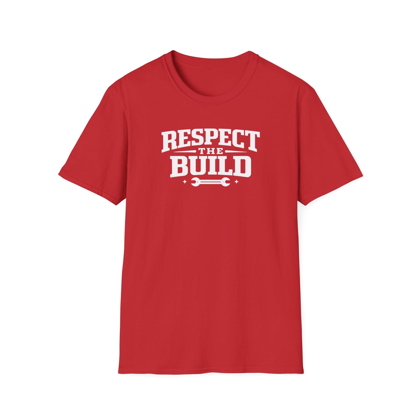 Respect The Build Wrench  T-Shirt