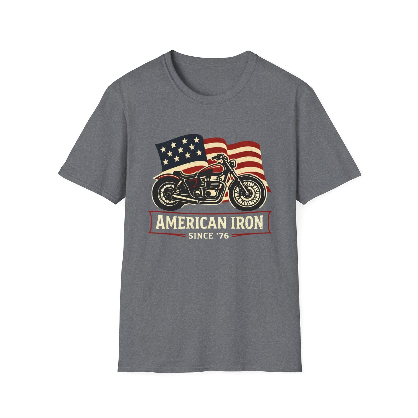 American Iron Motorcycle T-Shirt