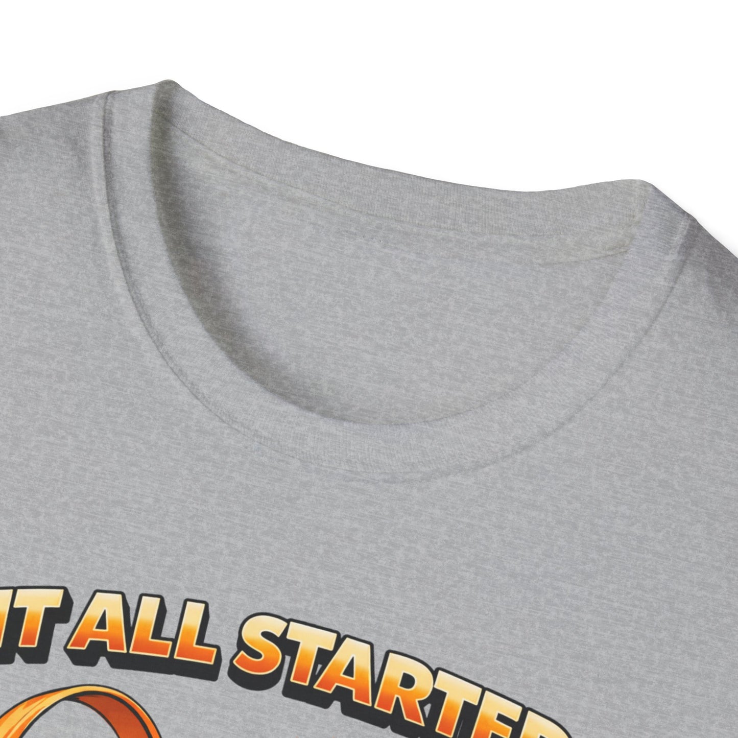 It All Started With A Toy Car  T-Shirt