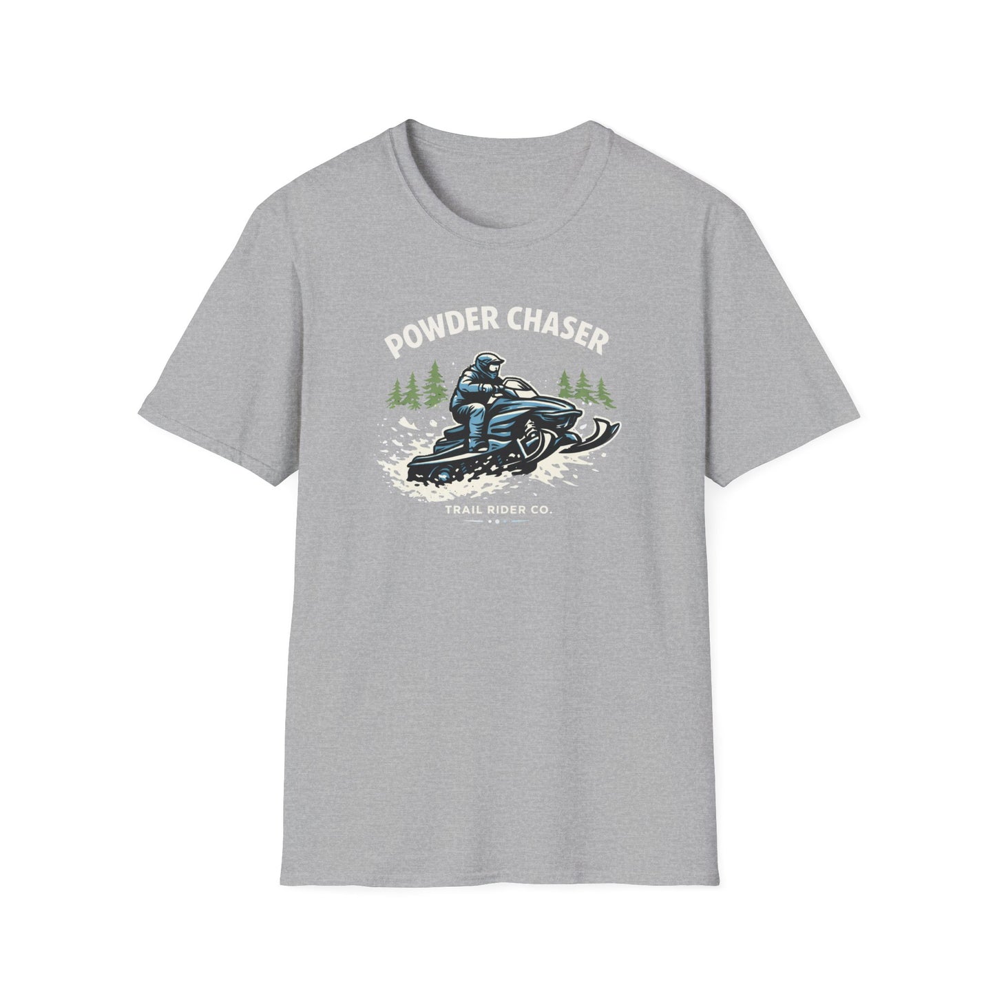 Powder Chaser Snowmobile  T-Shirt