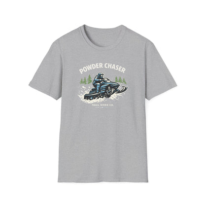 Powder Chaser Snowmobile  T-Shirt