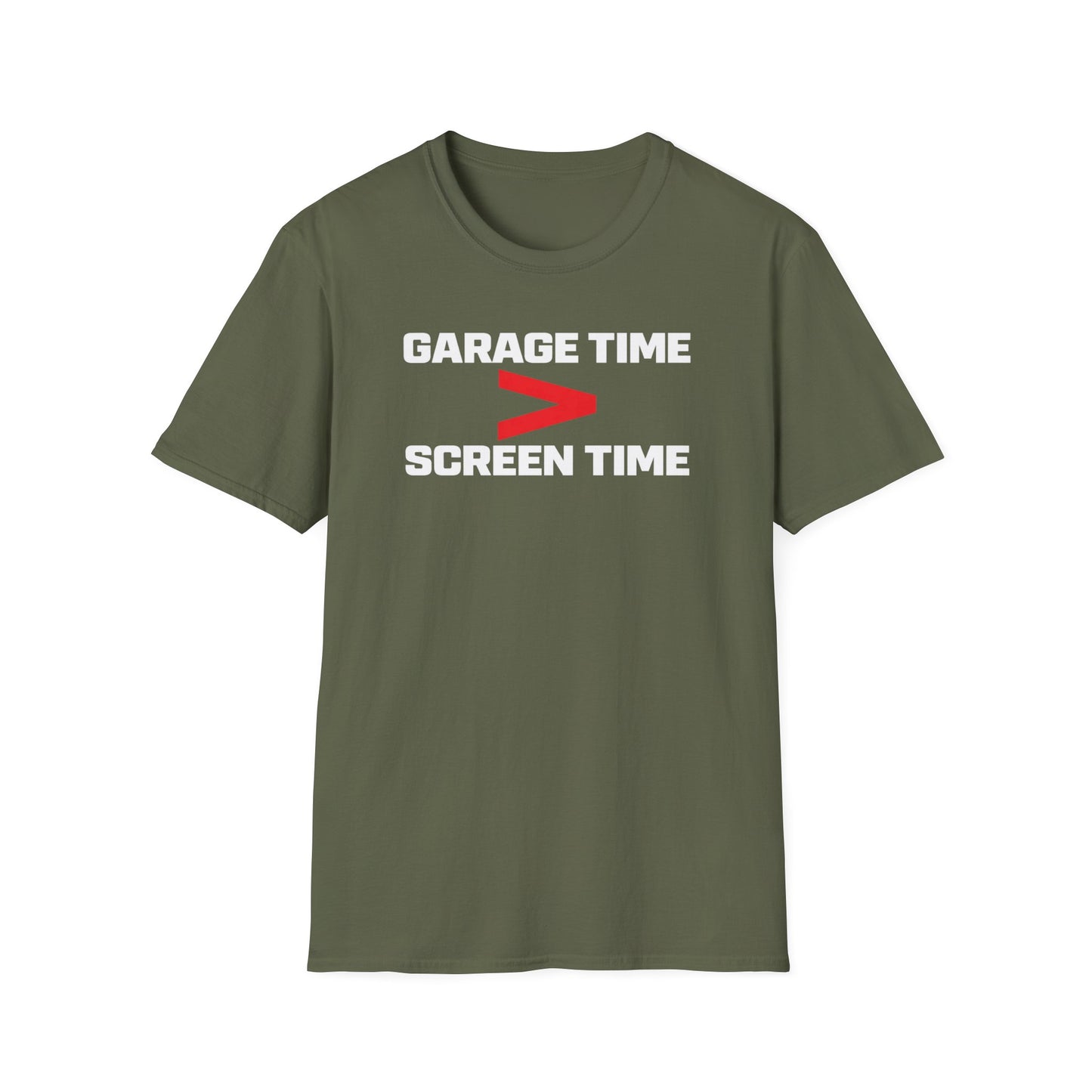 Garage Time > Screen Time  T-Shirt