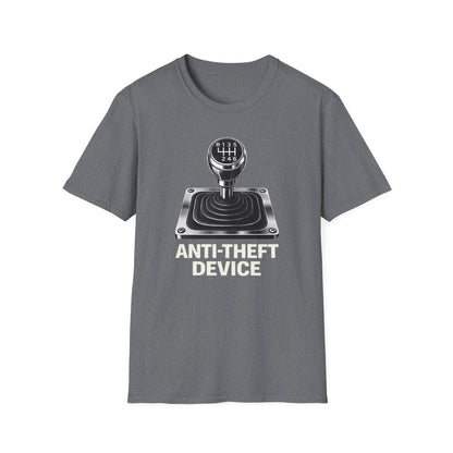 Anti-Theft Device Stickshift T-Shirt
