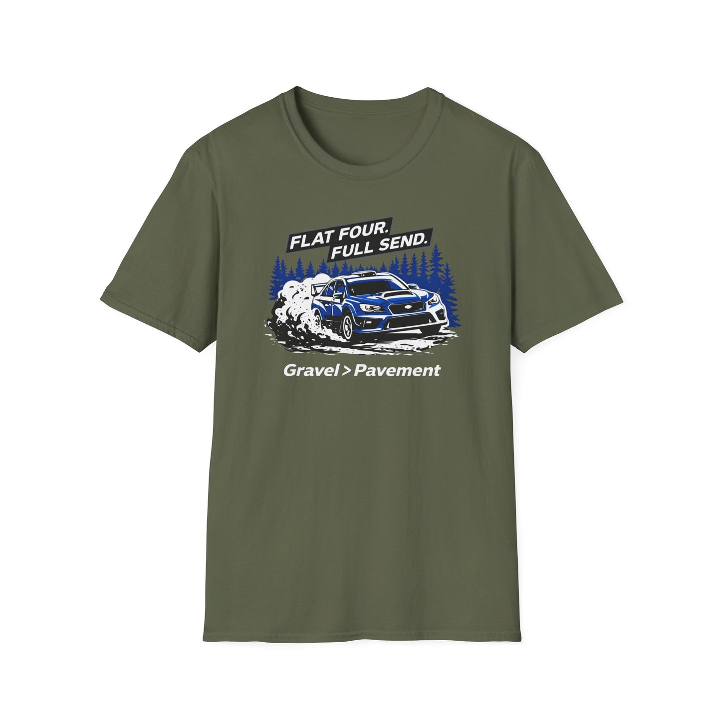 Flat Four. Full Send. T-Shirt