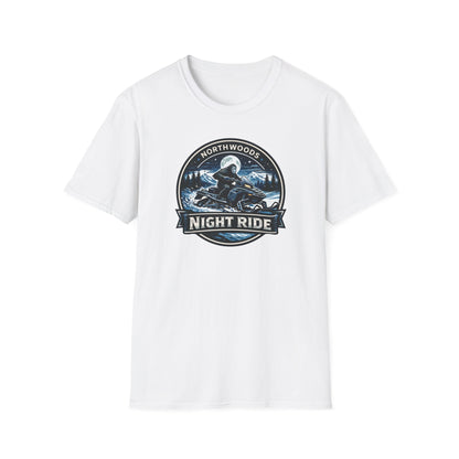 Sasquatch Snowmobile Night Ride  T-Shirt