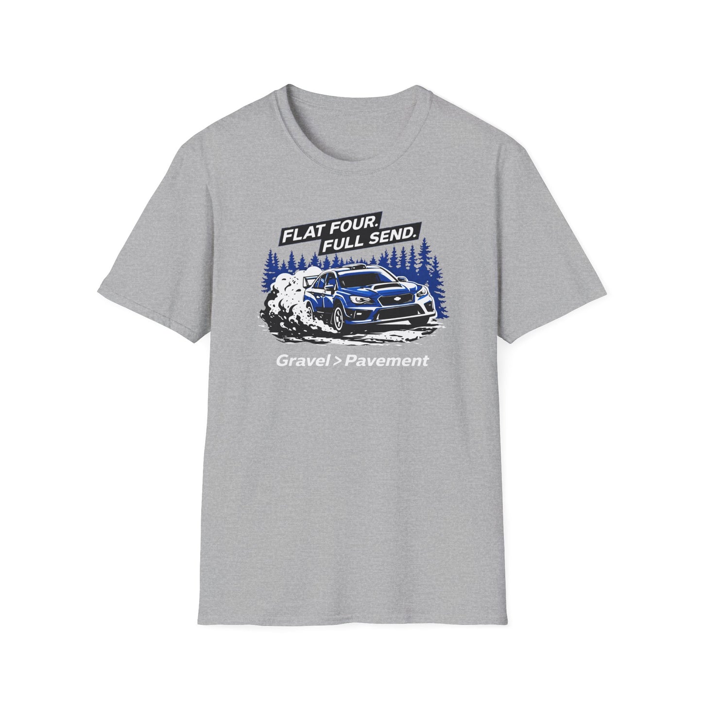 Flat Four. Full Send. T-Shirt