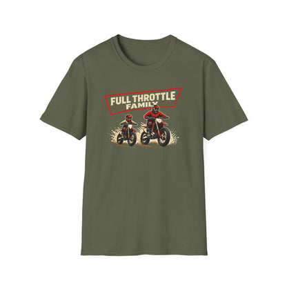 Full Throttle Family Dirtbikes T-Shirt
