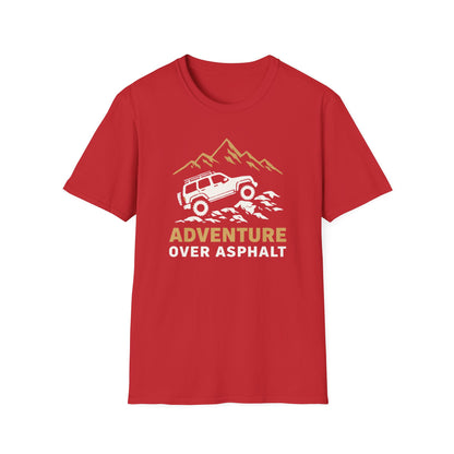 Adventure Over Asphalt T-Shirt
