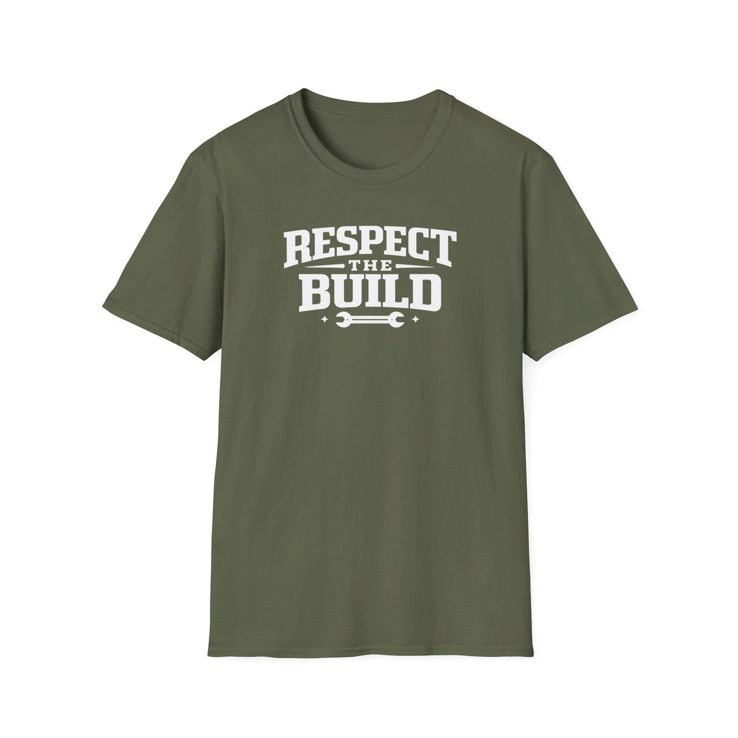 Respect The Build Wrench  T-Shirt