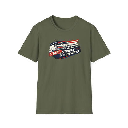 Stars,Stripes, And Sideways  T-Shirt
