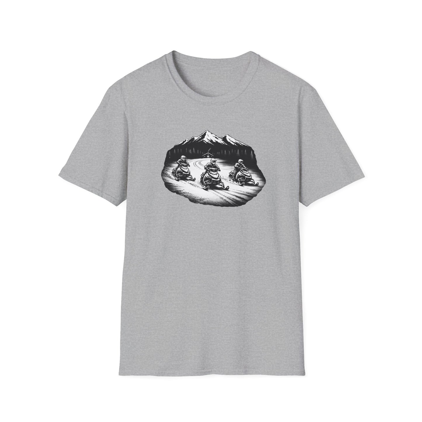 Snowmobile Night Ride  T-Shirt