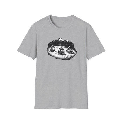 Snowmobile Night Ride  T-Shirt