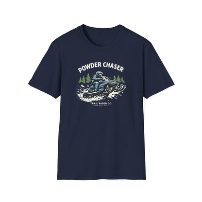 Powder Chaser Snowmobile  T-Shirt