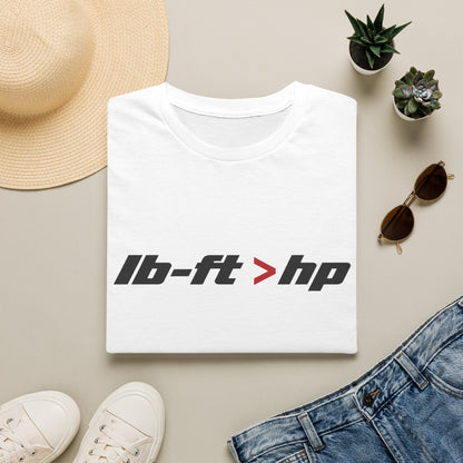 lb-ft > hp   T-Shirt