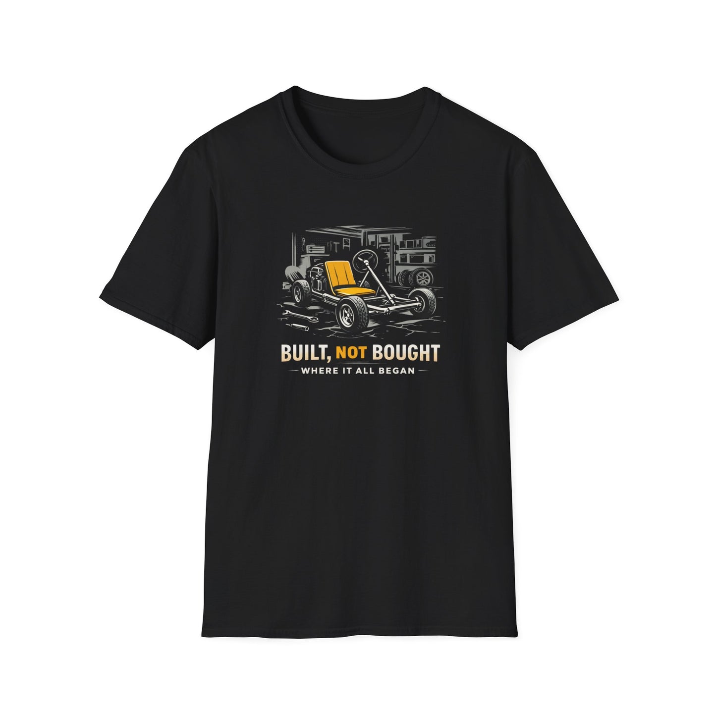 Built Not Bought Go-Cart light T-Shirt