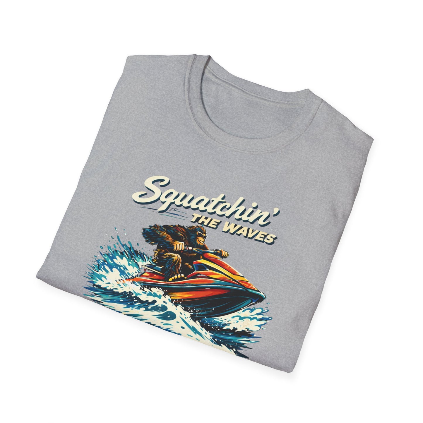 Squatchin' The Waves  T-Shirt