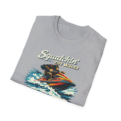 Squatchin' The Waves  T-Shirt