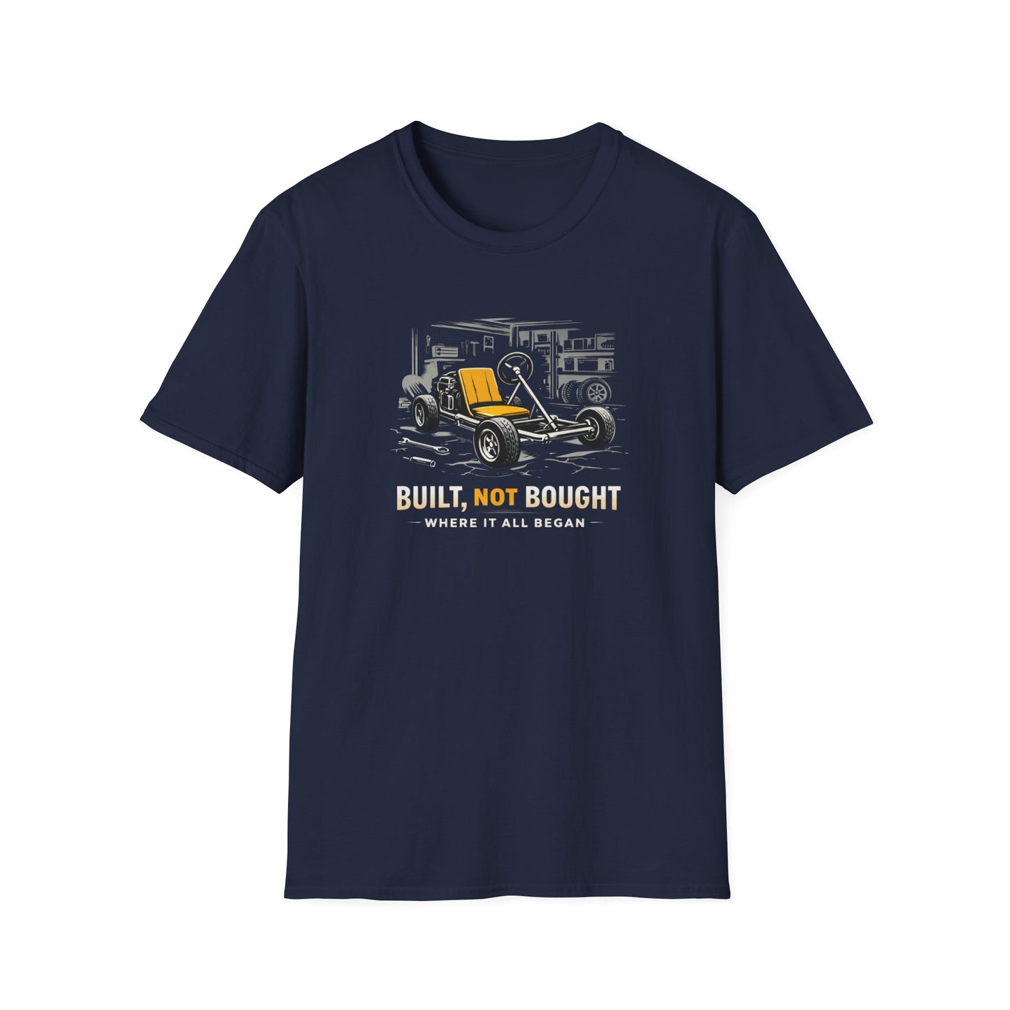 Built Not Bought Go-Cart light T-Shirt