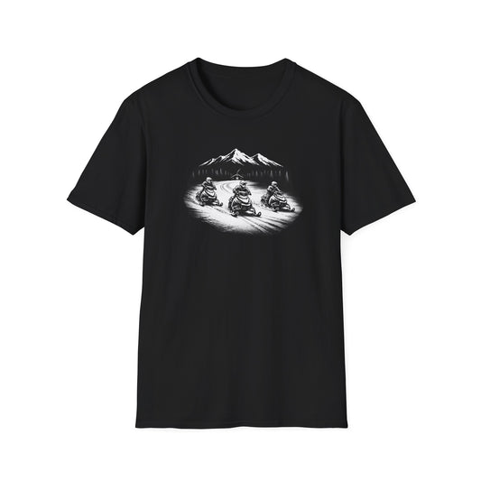 Snowmobile Night Ride  T-Shirt
