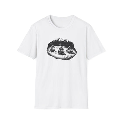 Snowmobile Night Ride  T-Shirt