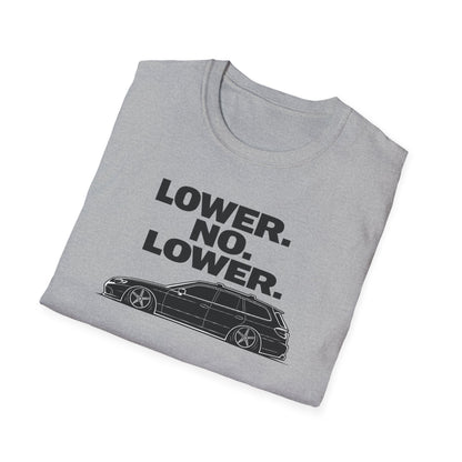 Lower No Lower black  T-Shirt