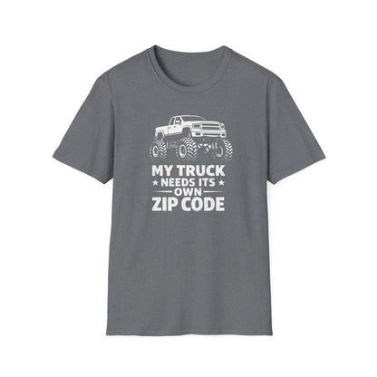 Truck Needs Zip Code  T-Shirt
