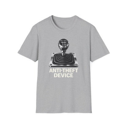 Anti-Theft Device Stickshift T-Shirt