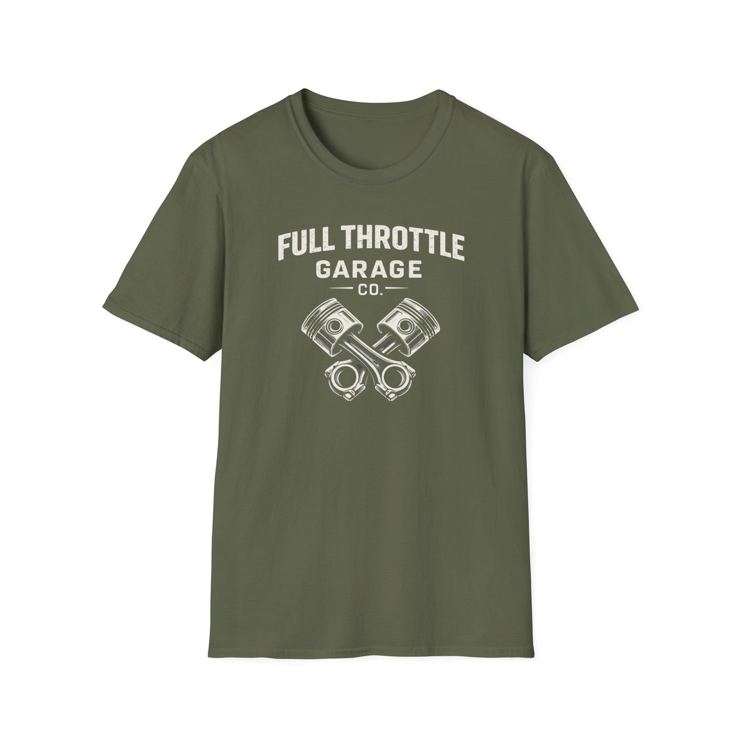 Full Throttle Garage  T-Shirt