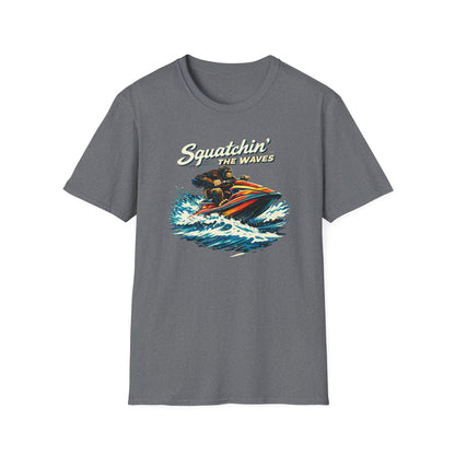Squatchin' The Waves  T-Shirt