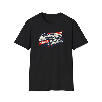 Stars,Stripes, And Sideways  T-Shirt
