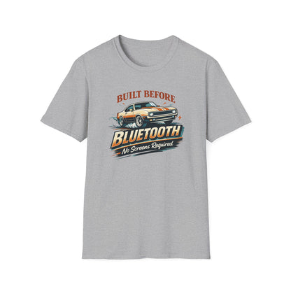 Before Bluetooth Musclecar T-Shirt