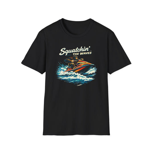 Squatchin' The Waves  T-Shirt