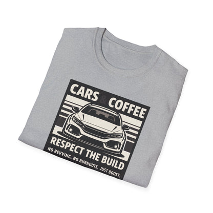Cars & Coffee Respect The Build T-Shirt