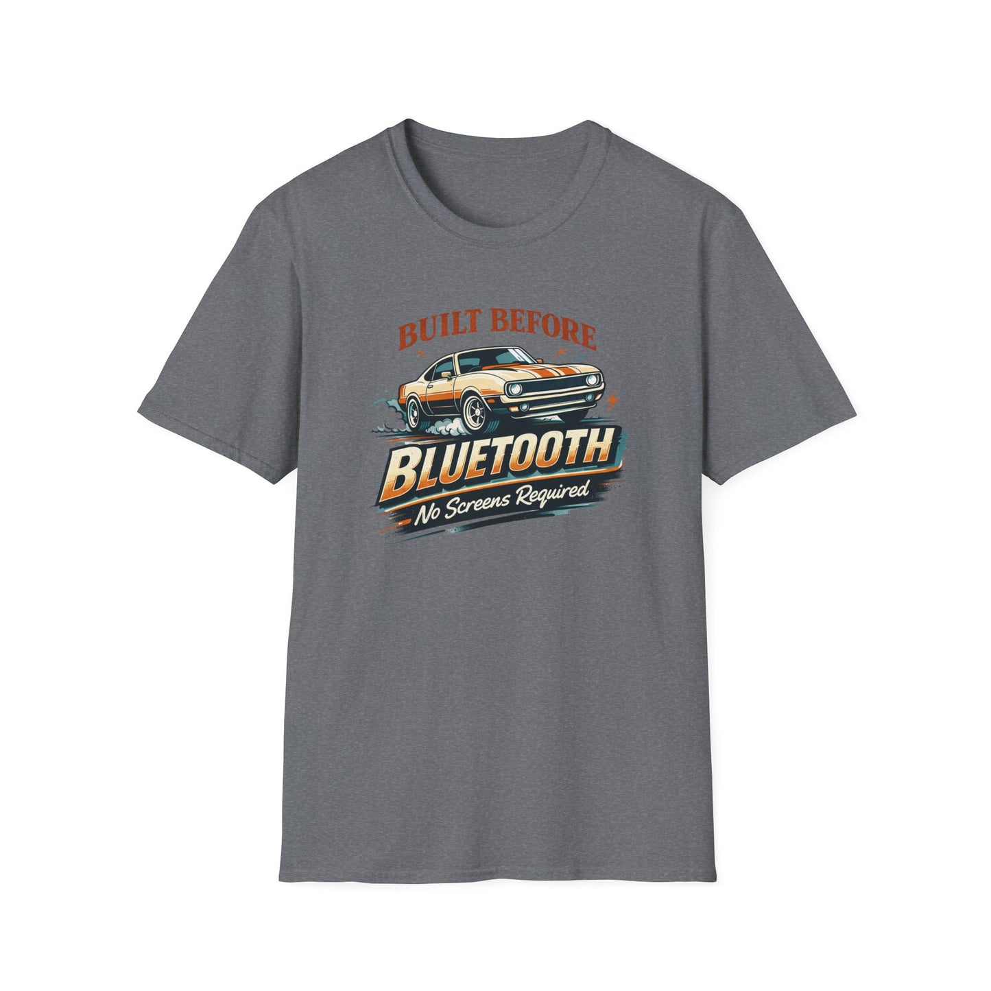 Before Bluetooth Musclecar T-Shirt
