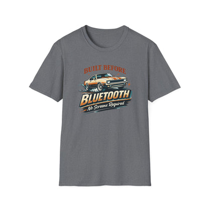 Before Bluetooth Musclecar T-Shirt