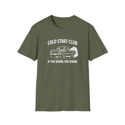 Cold Start Club Truck T-Shirt