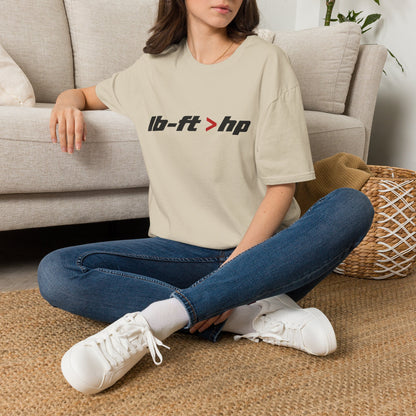lb-ft > hp   T-Shirt