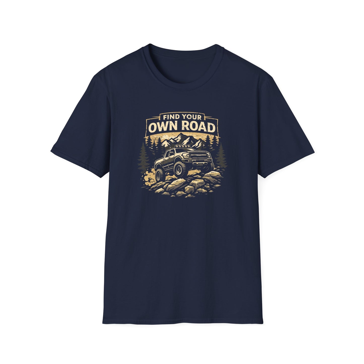 Find Your Own Road Truck T-Shirt