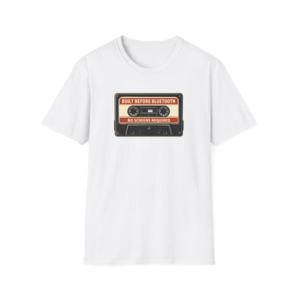 Before Bluetooth Cassette T-Shirt