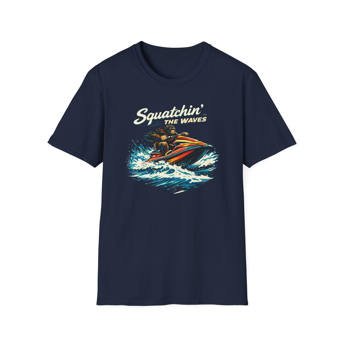 Squatchin' The Waves  T-Shirt