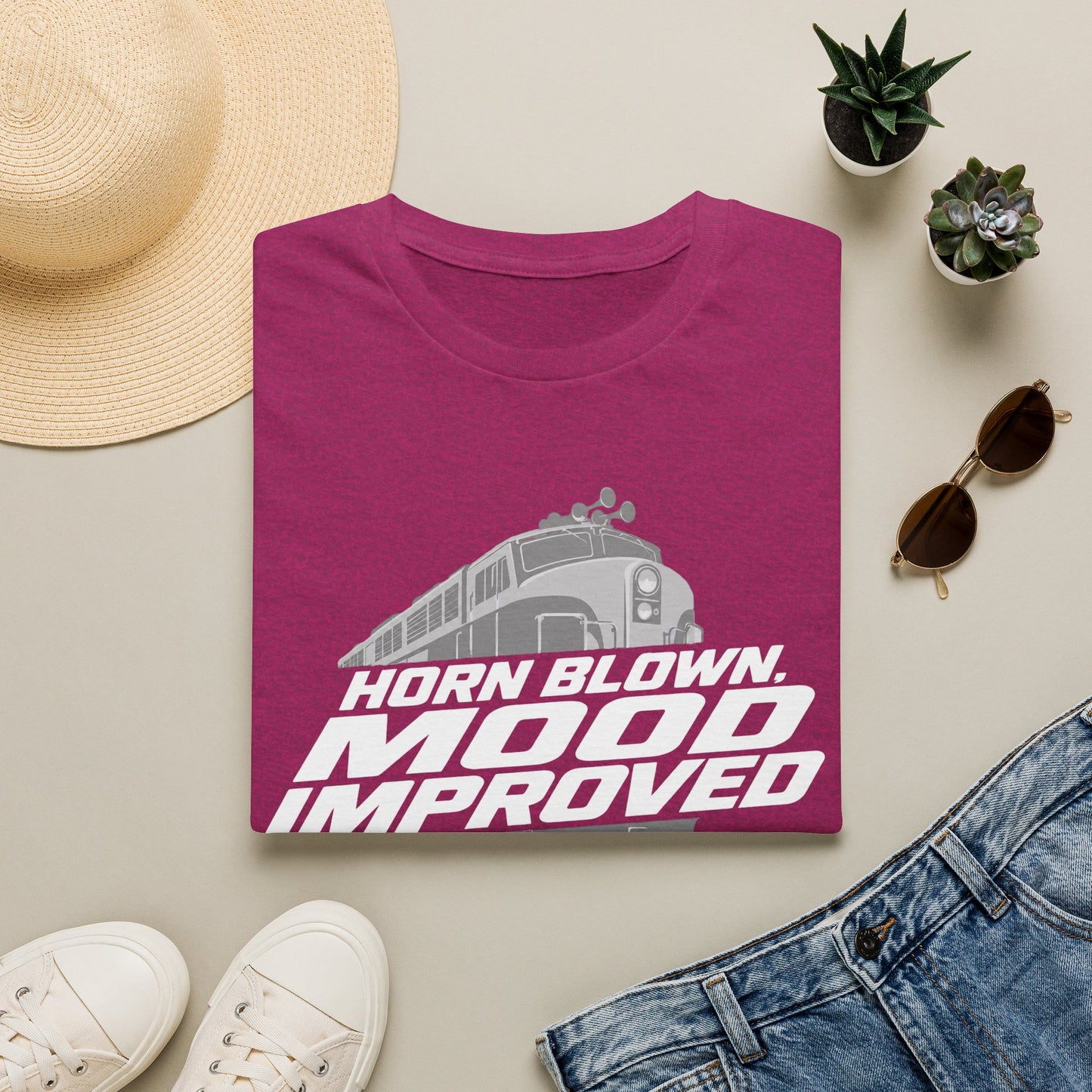 Horn Blown, Train   T-Shirt