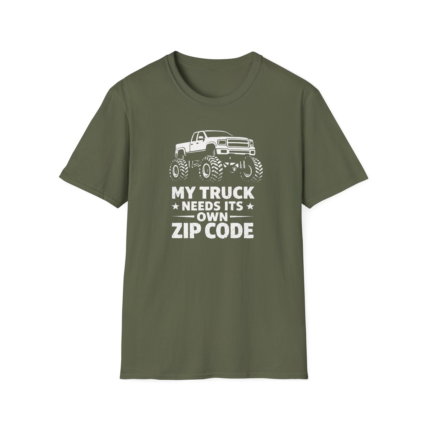 Truck Needs Zip Code  T-Shirt