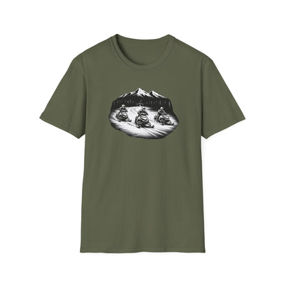 Snowmobile Night Ride  T-Shirt