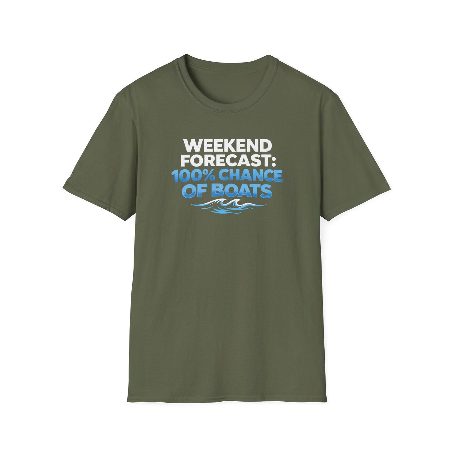 100% Chance Of Boats T-Shirt