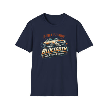 Before Bluetooth Musclecar T-Shirt