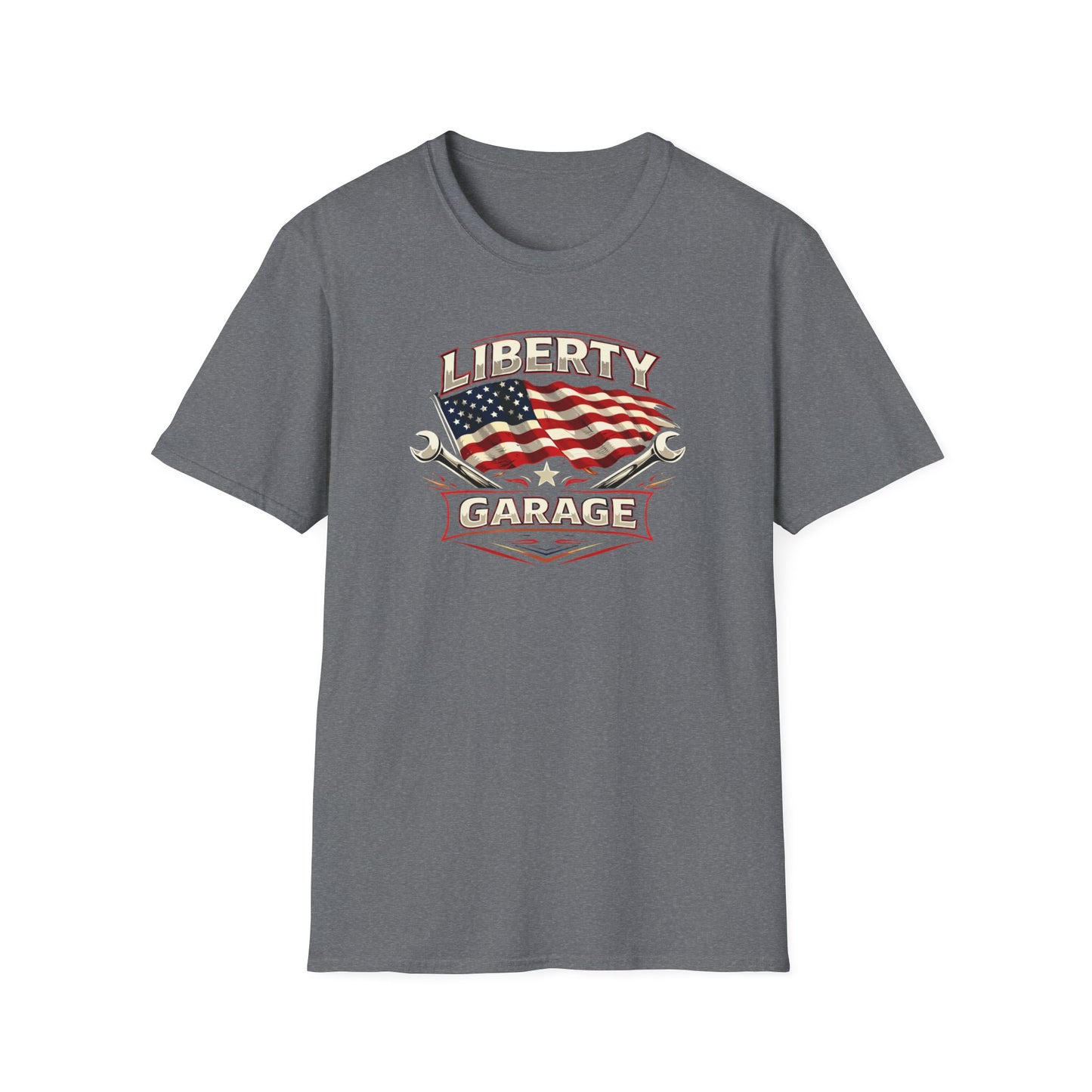 Liberty Garage Flag  T-Shirt