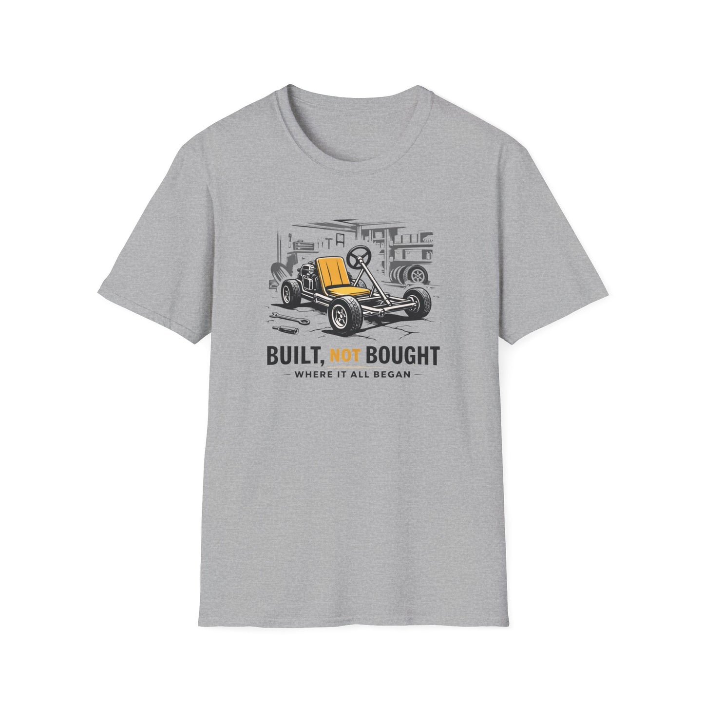 Built Not Bought Go-Cart dark T-Shirt