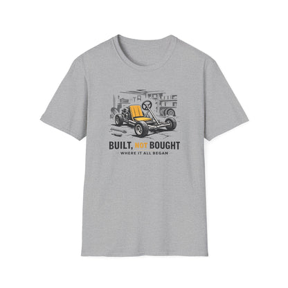 Built Not Bought Go-Cart dark T-Shirt